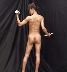 Takase Midori- naked work out