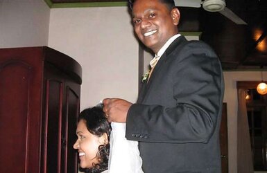 Srilankan wedding duo