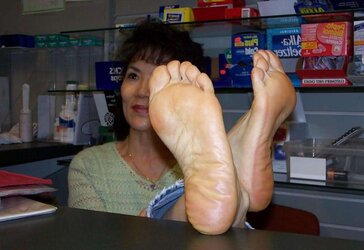 Mature soles and feet