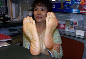 Mature soles and feet