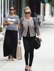 Hilary Duff - Running Errands in Beverly Hills