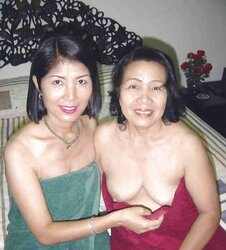 Asian mom and not her daughter