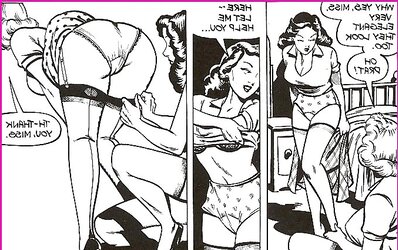 Vintage erotic drawings lezzies