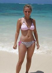 Bikinis bathing suits hooter-slings plumper mature clad teenager immense large