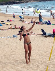 Alex Morgan bathing suit in Hawaii