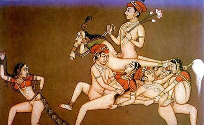 Drawn Ero and Porn Art 1 - Indian Miniatures Mughal Period