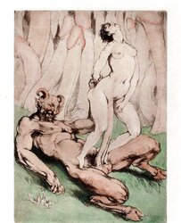 Erotic Book Illustration 11 - Les Whims du Sexe