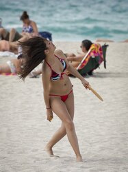 Beach spanking paddle