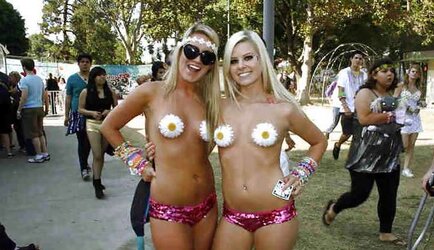 Luxurious Youthful Rave Nymphs