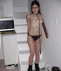 Slave Fucksluts With Bod Writing