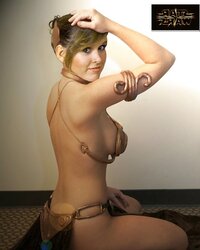 Princess Leia Beautiful Naked Cosplay