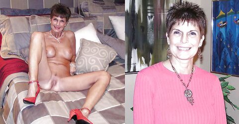 Mlfs and Grannys Clothed- Unclothed