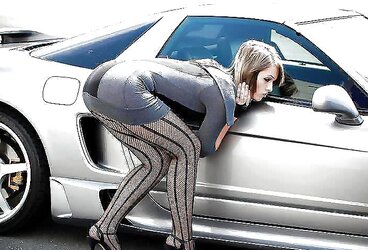 Bitches arching in cars