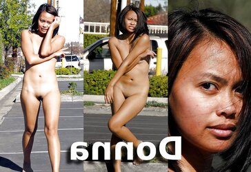 Donna Noelle Ibale Bare in Public