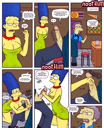 Marge Simpson Gets Screwed By Moe
