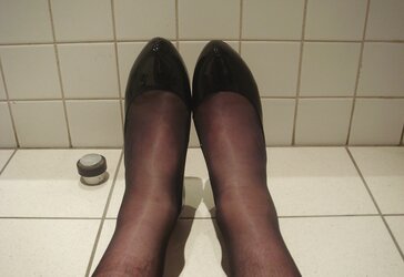 Stocking and High-Heeled Shoes