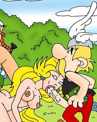 Porn toons - Asterix and Obelix