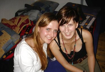 German Teenager Corinna with Beau