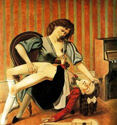 Painted Ero and Porn Art trio - Balthus
