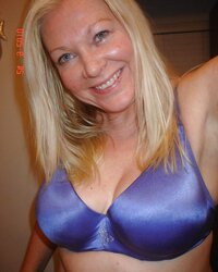 Handsome Blond Mature Needs a Tribute in her Gullet