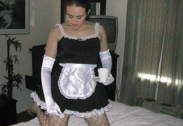 Submissove Stellar Tart Wifey French Maid for Hire