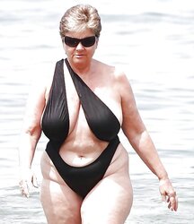 Your mom in a bathing suit