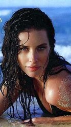 Evangeline Lilly bathing suit