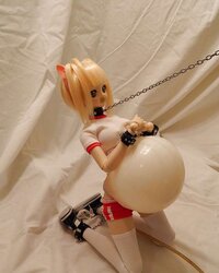 Mini Hook-Up Woman, Dollfie Desire Akira Stomach Inflation Test