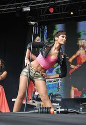 The Saturdays Perform at the Chester Rocks Fest on July