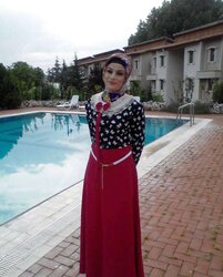 Turbanli arab asian turkish hijab muslim