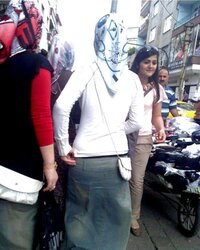 hijab bum voyeur zb porn