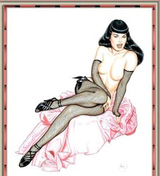 Miss super-sexy -betty page