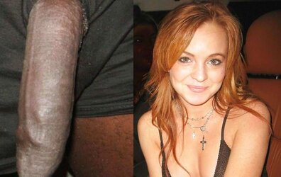 Lindsay Lohan big black cock