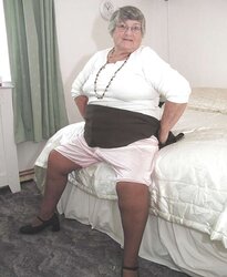 Granny in undies