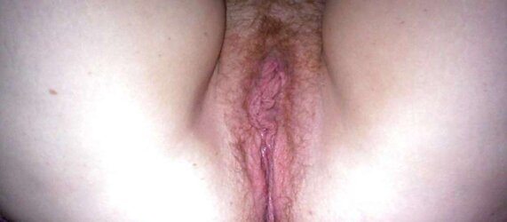 Redheaded vagina trim before