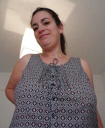 Gigantic titted spectacular housewife