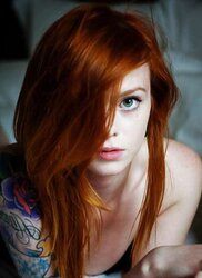 Crimson hair..Freckles..and Ginger Pubic Hair