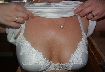 BRASSIERE - mature wives - youthfull teenagers - breasts in hooter-sling - g-string