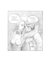 Erotic Book Illustration 24 - Janice Unveiled