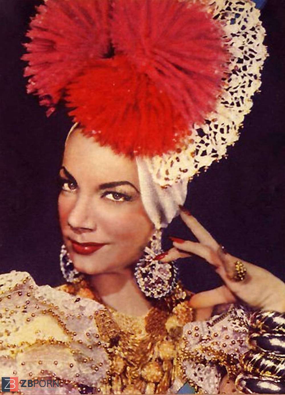 Vintage Celebrities Carmen Miranda Zb Porn