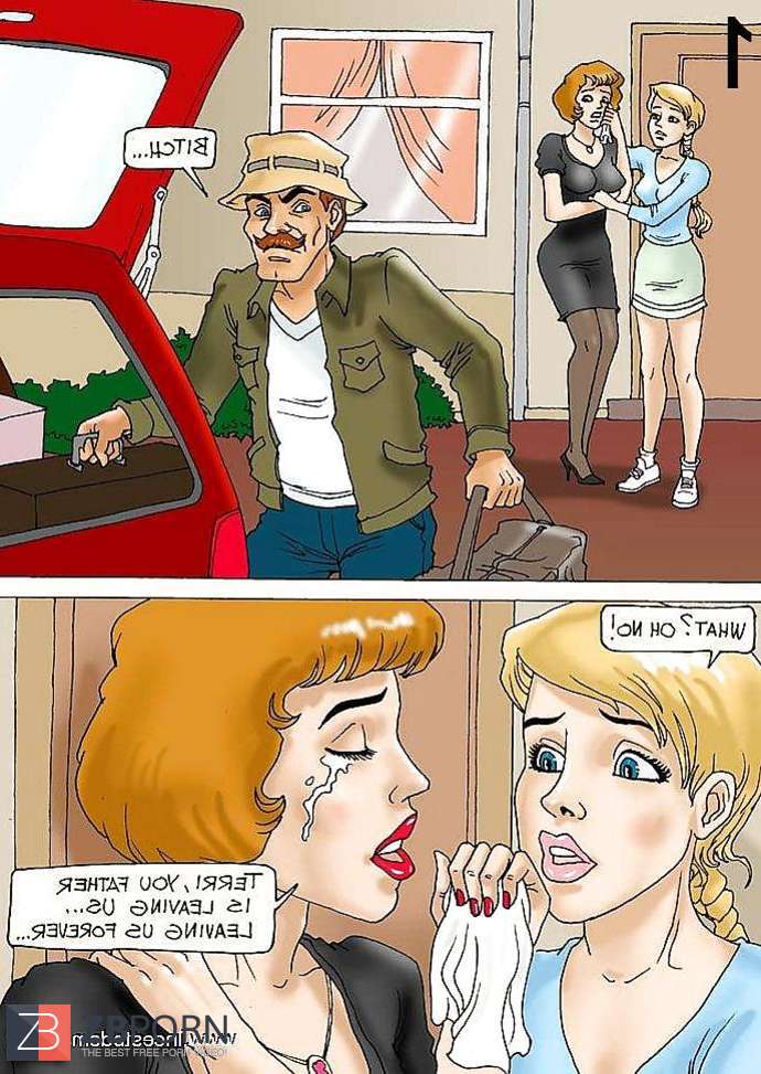 Mother Daughter Lesbian Porn Comic - Relieving down a hysteric mother - by IMK - ZB Porn