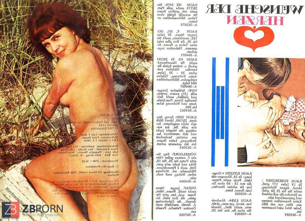 Vintage German Contact Magazine Zb Porn 2884