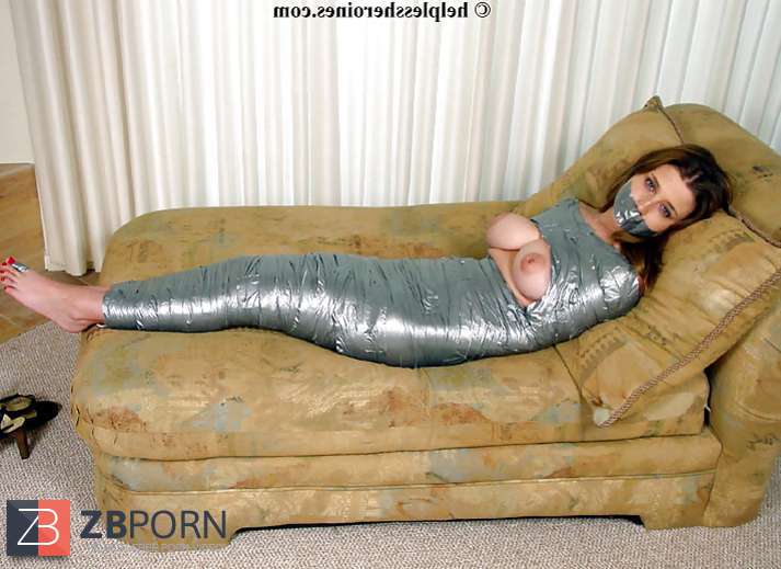 Erica Campbell - Restrain Bondage - Grey Gauze  Zb Porn-8493