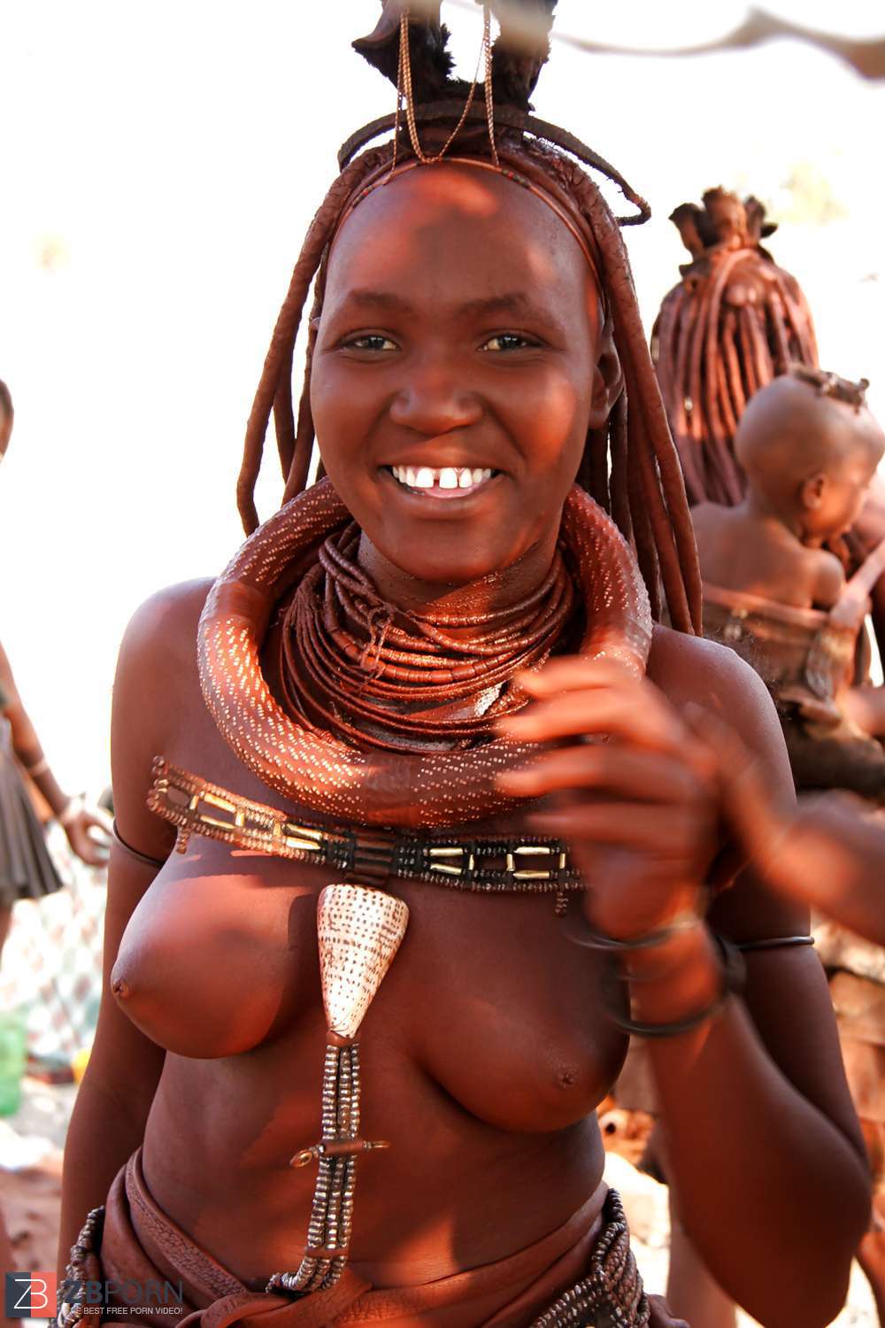 Tribal Himba damsels image picture picture