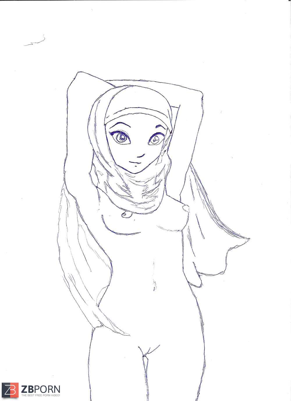 Hijab Muslim Cartoon Zb Porn 