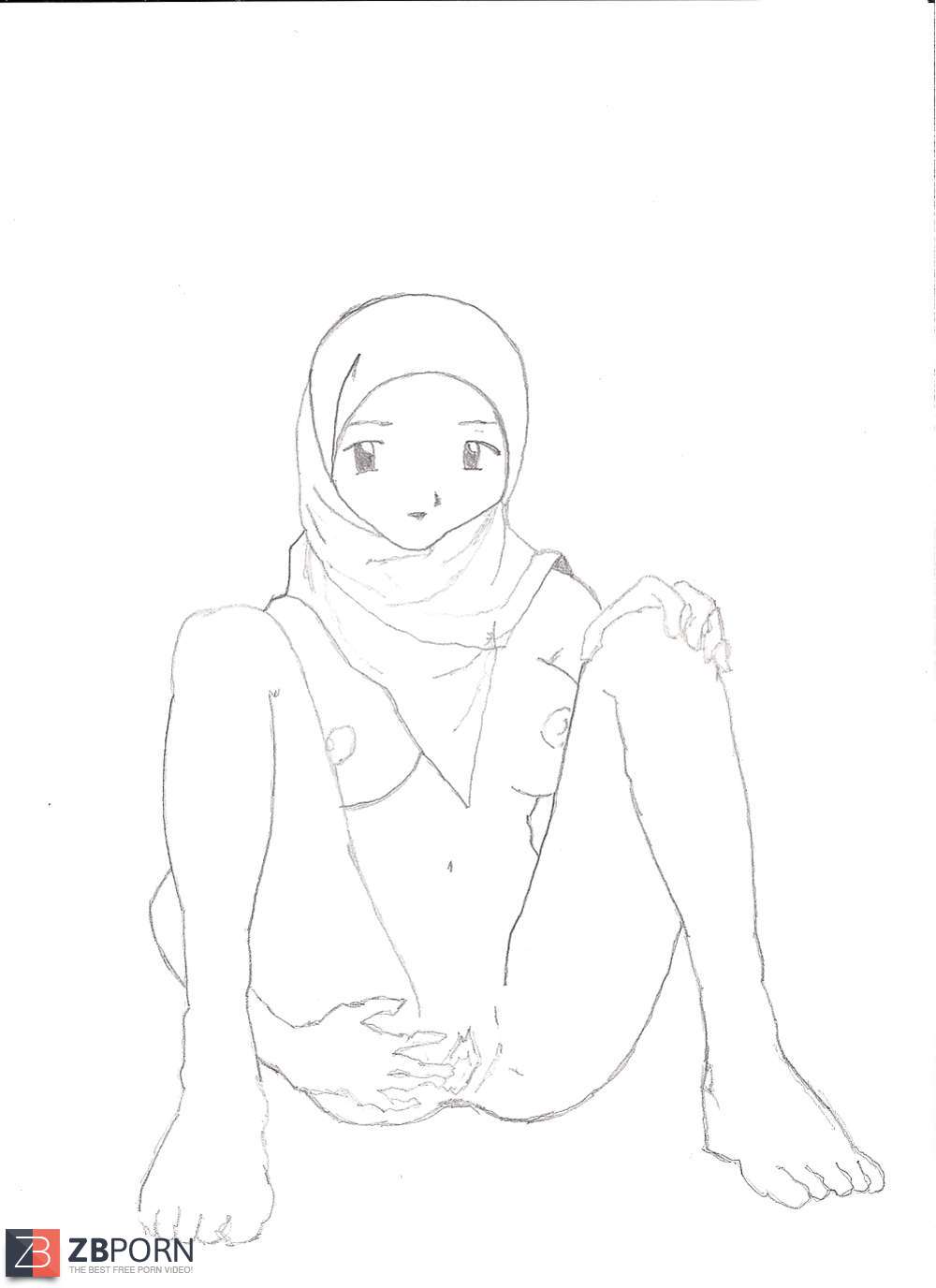 Hijab Muslim Cartoon Zb Porn