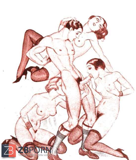 Vintage Erotica Art Porn - Vintage erotic art - ZB Porn