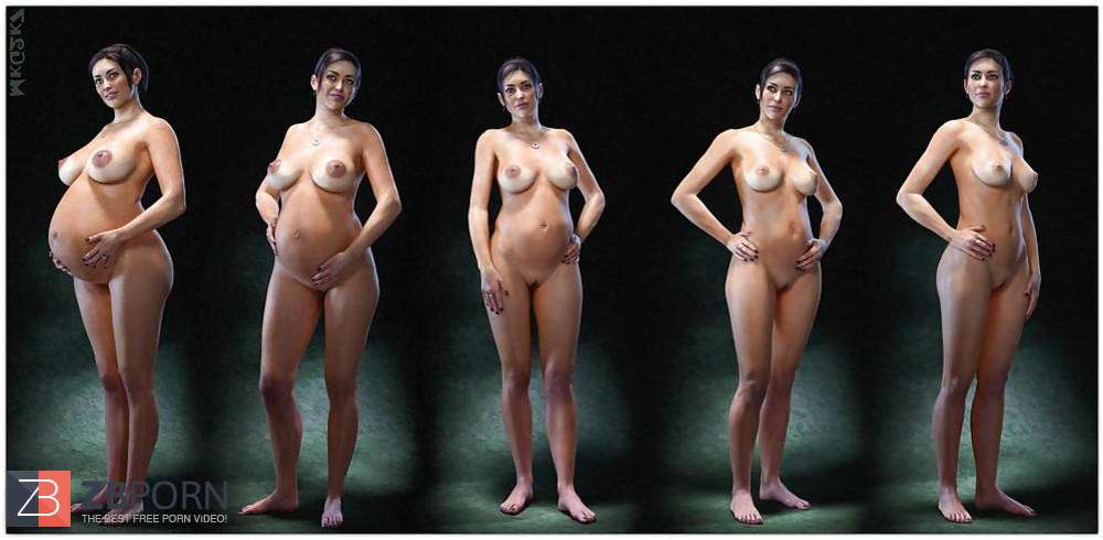 1000px x 490px - Before and After - Pregnant - ZB Porn