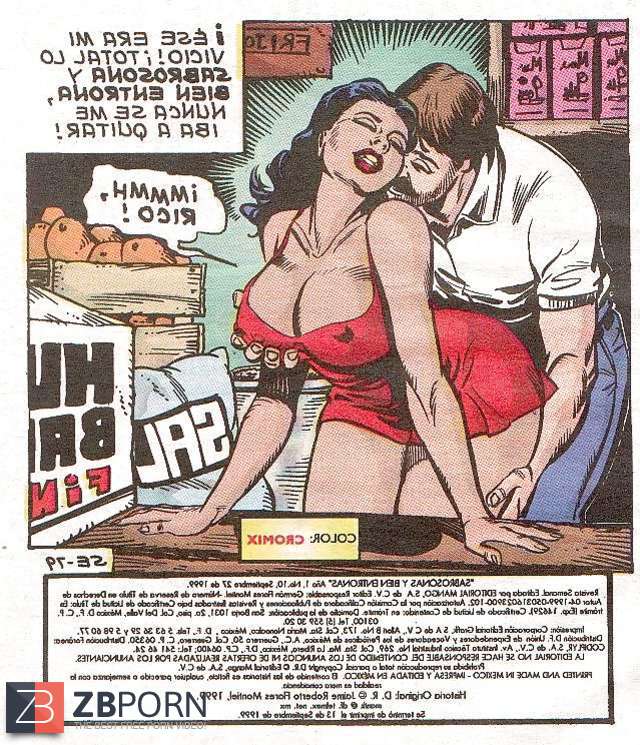 cartoon erotica - Sabrosonas ten (Mexican Erotic Comic) - ZB Porn