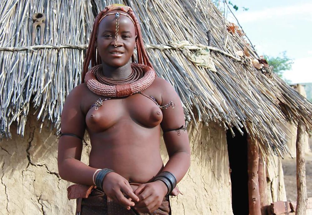 Africa gals display breasts.